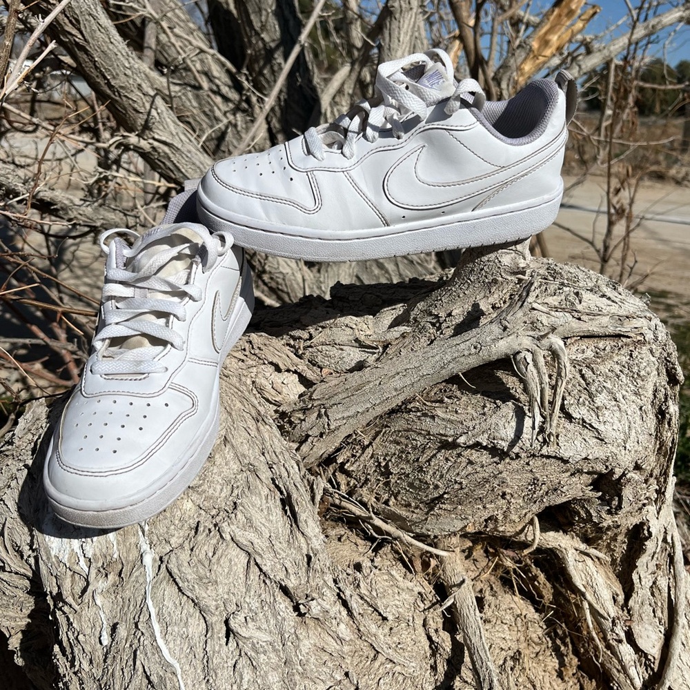 Nike White Low-Top Sneakers
